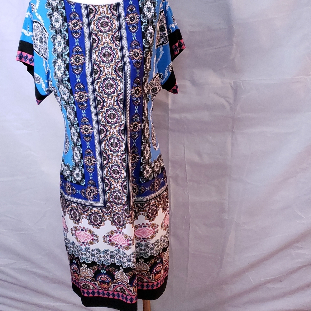 Studio One New York Multi Colored Dress Size: Medium